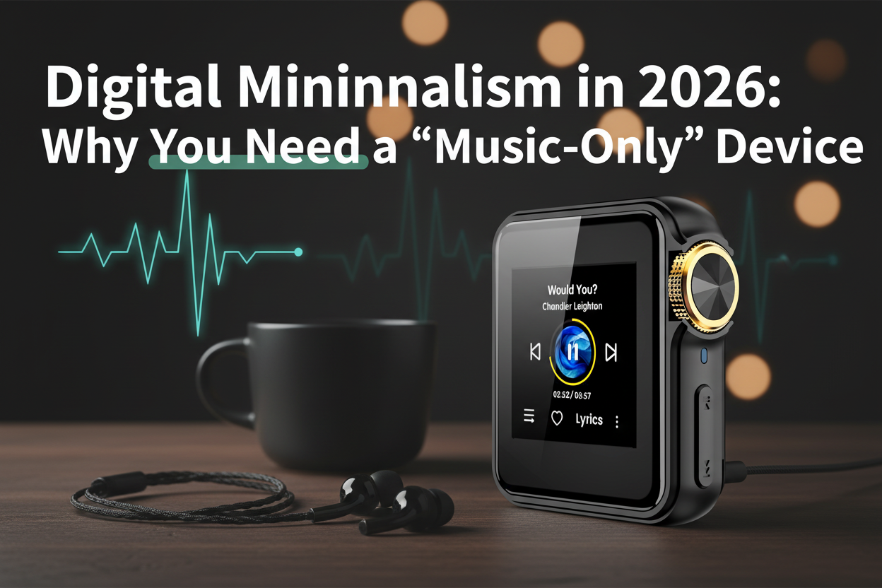 Digital Detox MP3 Player: The 42g HIFI WALKER H2 Mini