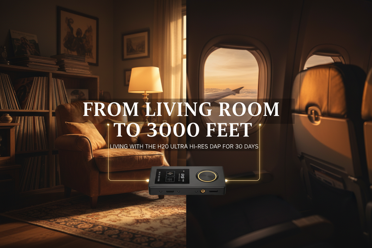 From Living Room to 30,000 Feet: Living With the H20 Ultra Hi-Res DAP for 30 Days