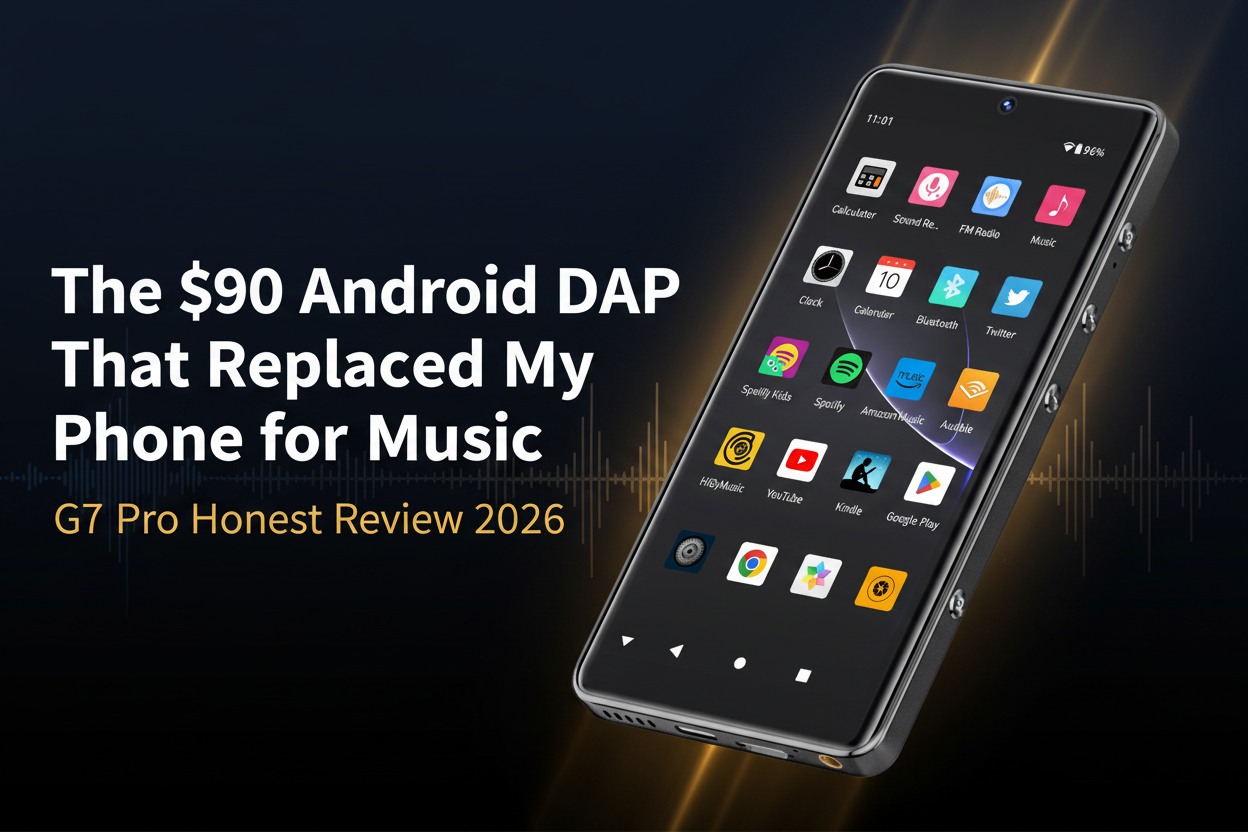 The $90 Android DAP That Replaced My Phone for Music — G7 Pro Honest Review 2026