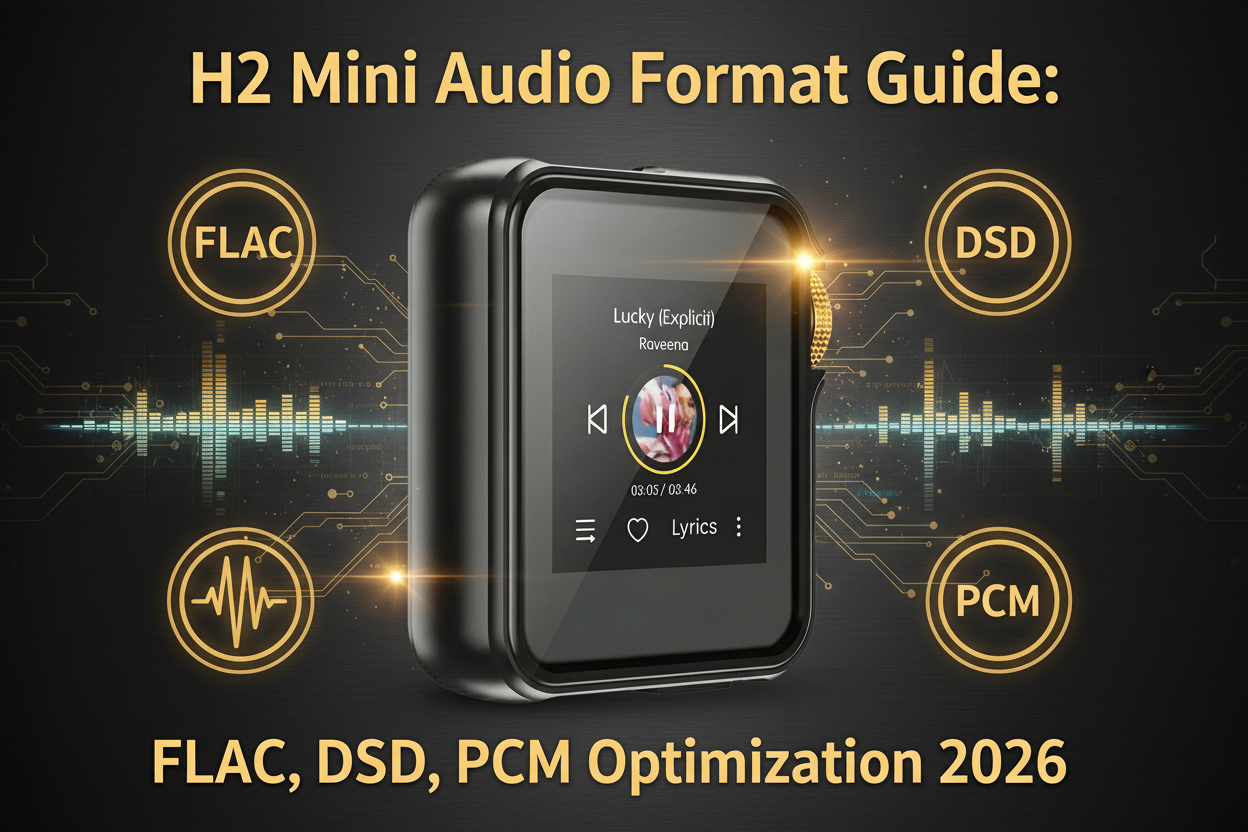 H2 Mini Audio Format Guide: FLAC, DSD, PCM Optimization 2026
