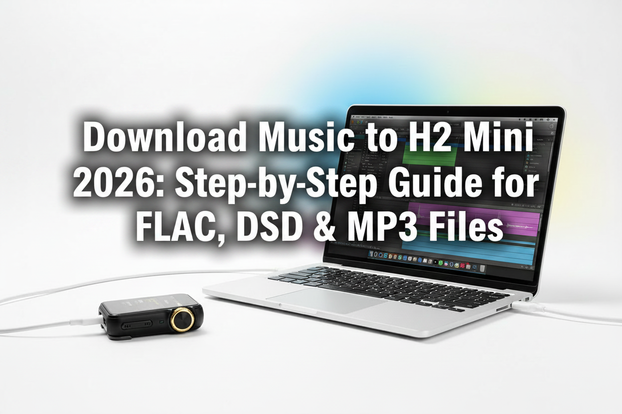 Download Music to H2 Mini 2026: Step-by-Step Guide for FLAC, DSD & MP3 Files