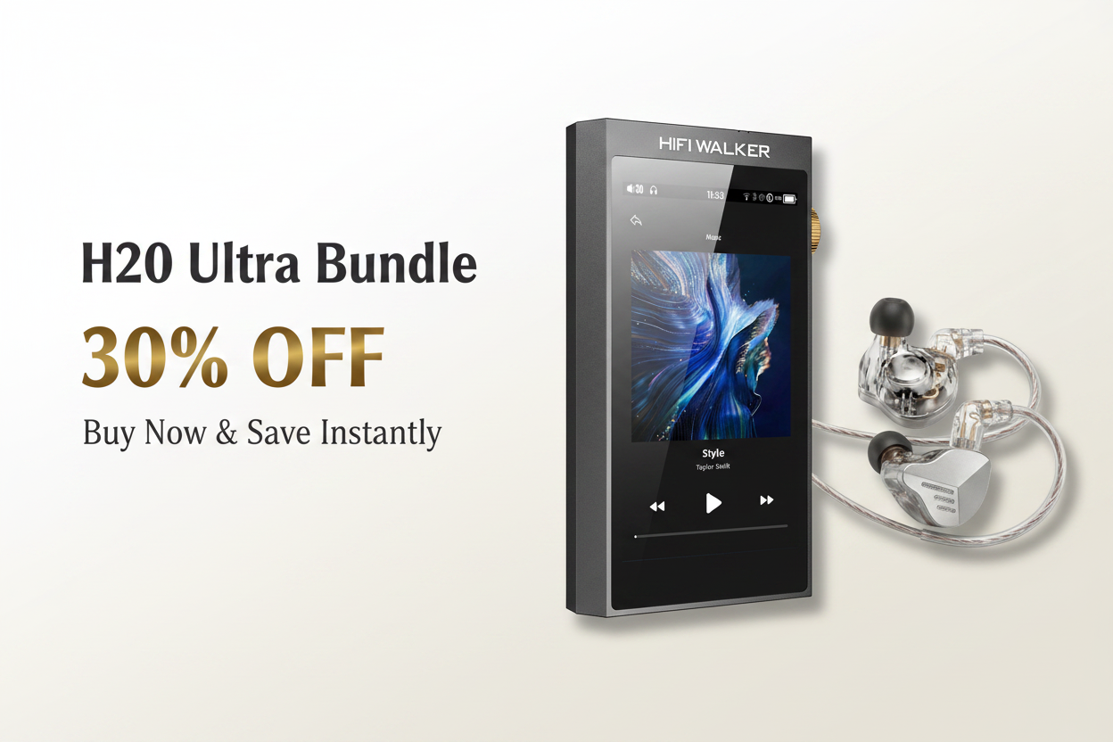 HIFI WALKER H20 Ultra Prime Day Deals 2026: Player, A20 Pro Bundle & Leather Case