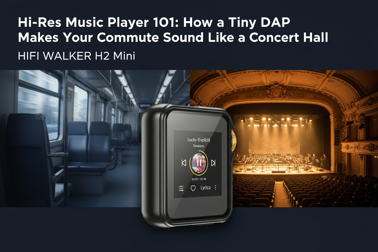 Hi-Res Music Player 101: How a Tiny DAP Makes Your Commute Sound Like a Concert Hall