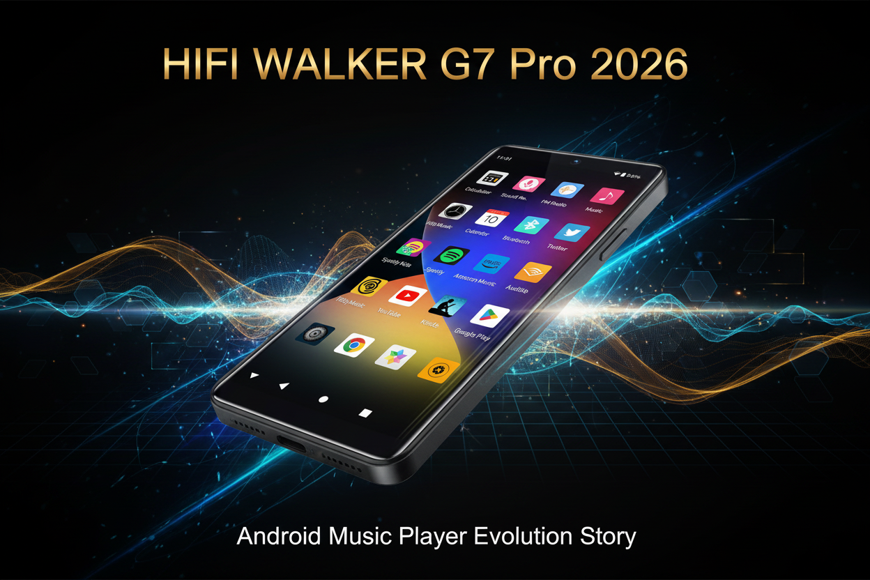 HIFI WALKER G7 Pro 2026: Android Music Player Evolution Story