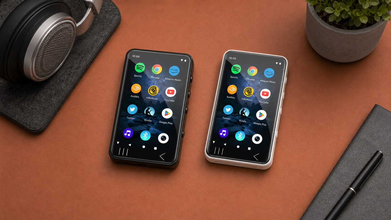 HIFI WALKER G7 in a clear action-led audio still life