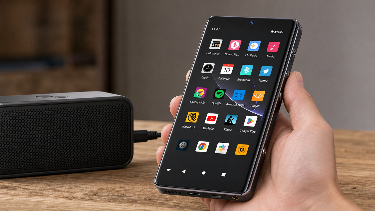 HIFI WALKER G7 Pro, HIFI WALKER G7 blog cover for Best Music Player for Android Apps + Hi Fi Hardware Guide