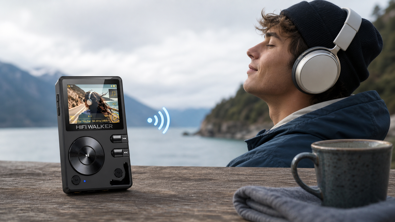 HIFI WALKER H2 in a clean device-to-listener relationship
