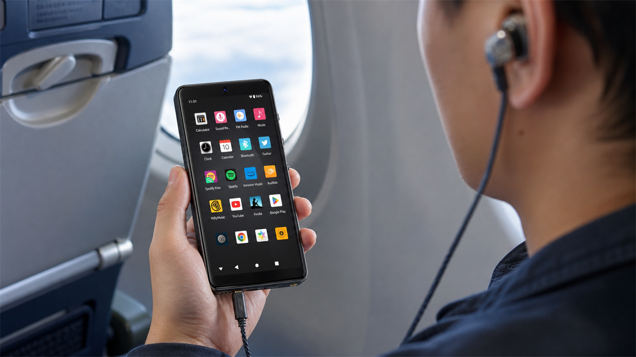 portable music players blog cover for How to Listen to YouTube Music Offline on a DAP