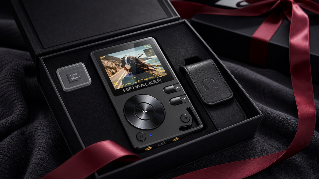 Portable music player editorial cover for Why Audiophiles Choose HiFiWalker: 's Top Lossless Valentine's Gifts
