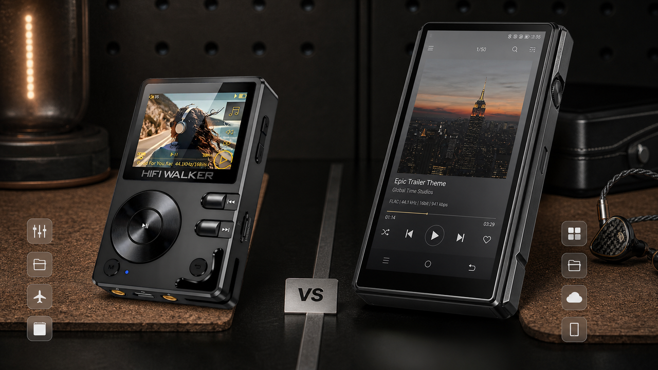 HIFI WALKER H2 editorial cover for HIFIWALKER vs Fiio M11S: ’s best HiFi MP3 player?