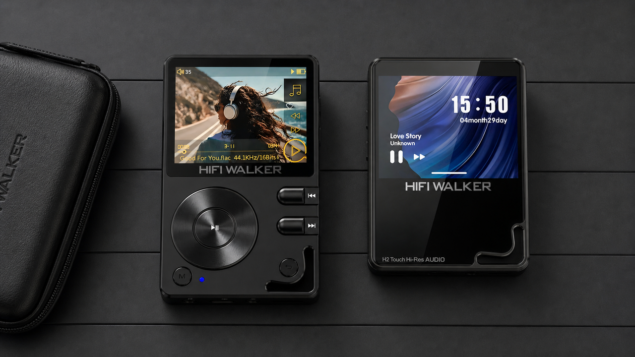 HIFI WALKER H2 Touch and HIFI WALKER H2 editorial cover for HiFiWalker H2 vs H2 Touch: Which Budget Hi-Fi Champion is Right for You?