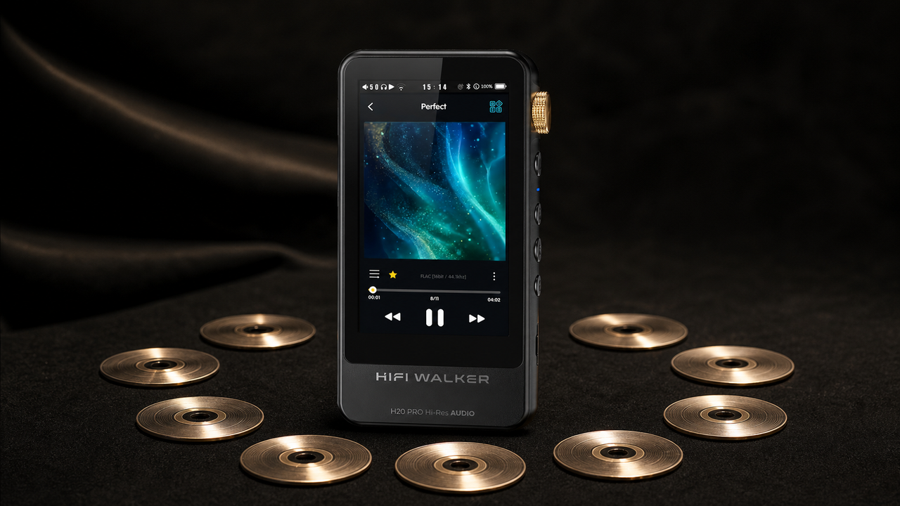 HIFI WALKER H20 Pro editorial cover for H20 Pro: Pro-Grade Audio Power - 20% Off for Our 10th Anniversary, Starts May 20th!