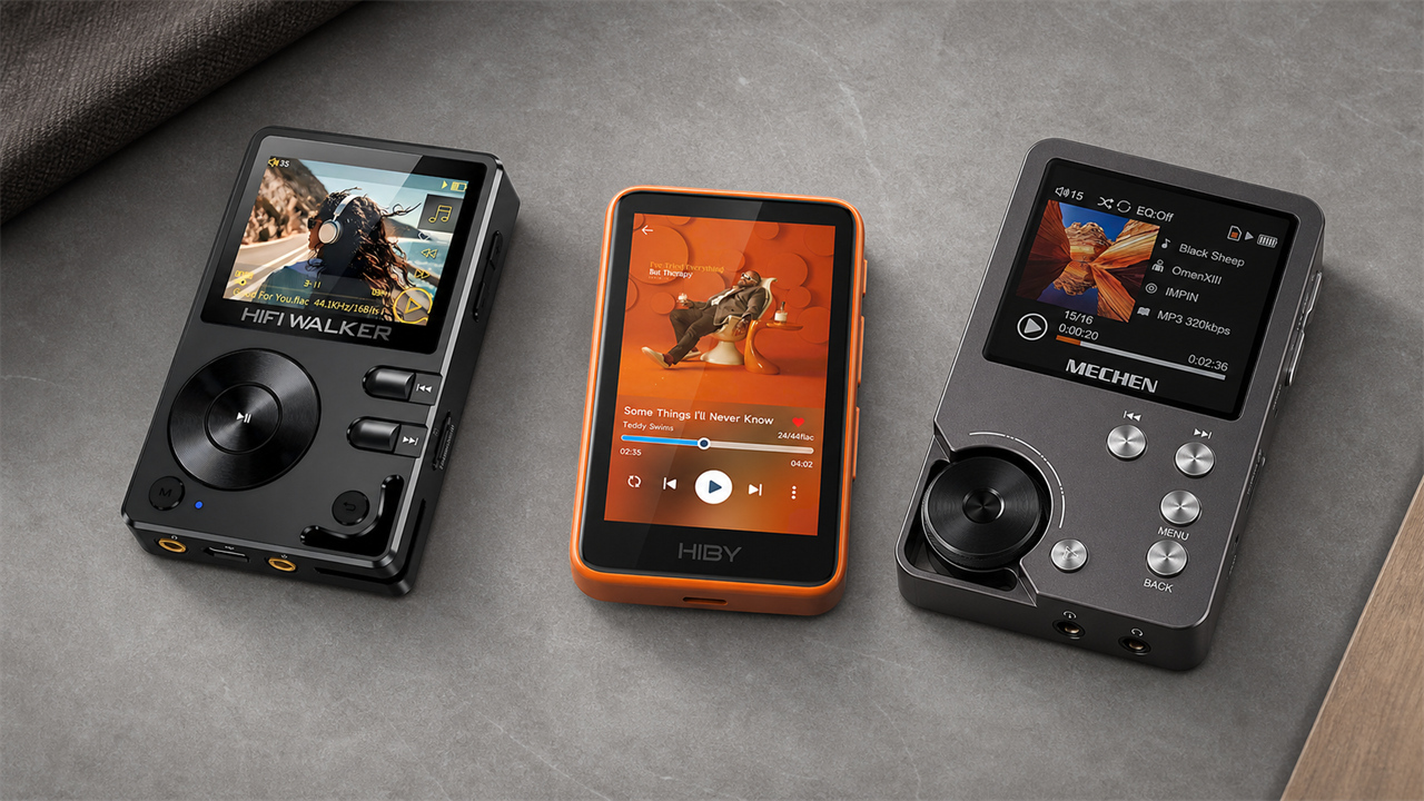 HIFI WALKER H2 blog cover for H2 vs Hiby R1 vs Mechen M30 Budget DAP Comparison