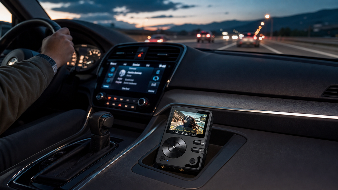 HIFI WALKER H2 editorial cover for HIFI WALKER H2 for Car: How to Connect & Enjoy Hi-Fi Music on the Road