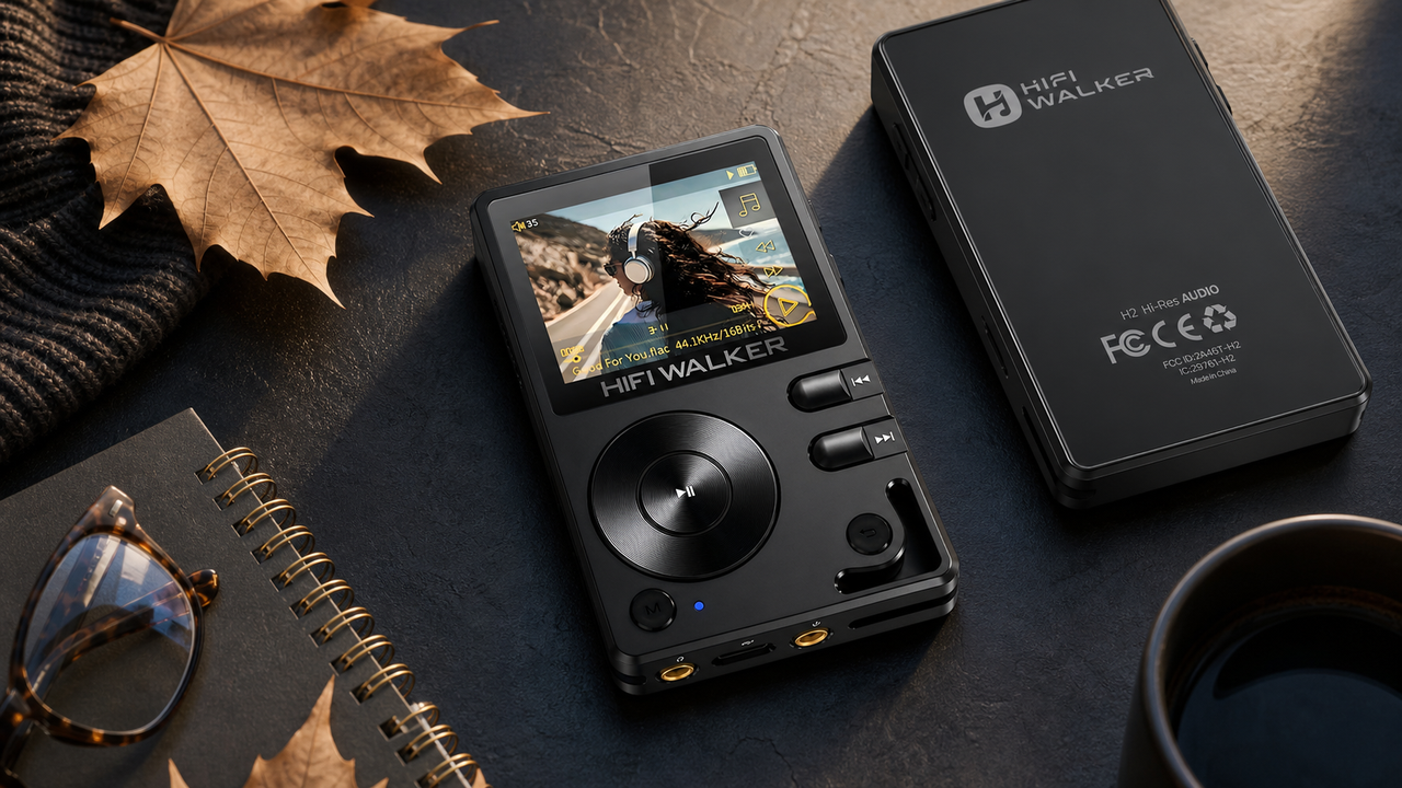 HIFI WALKER H2 in a restrained seasonal still life
