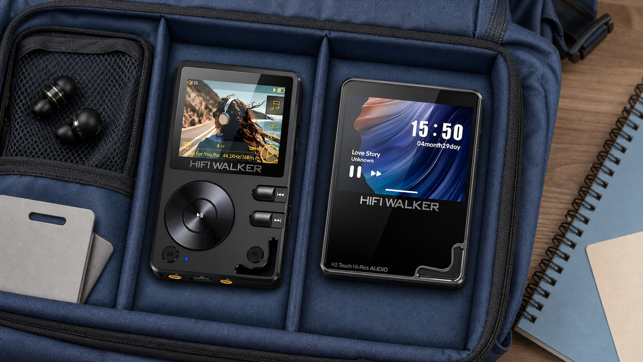 HIFI WALKER H2 Touch and HIFI WALKER H2 editorial cover for HIFI WALKER H2/H2 Touch: The Ultimate Black Friday Kids MP3 Player Comparison