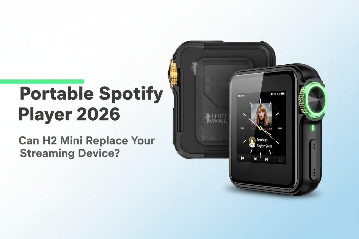 Portable Spotify Player 2026: HIFI WALKER G7 Pro Review