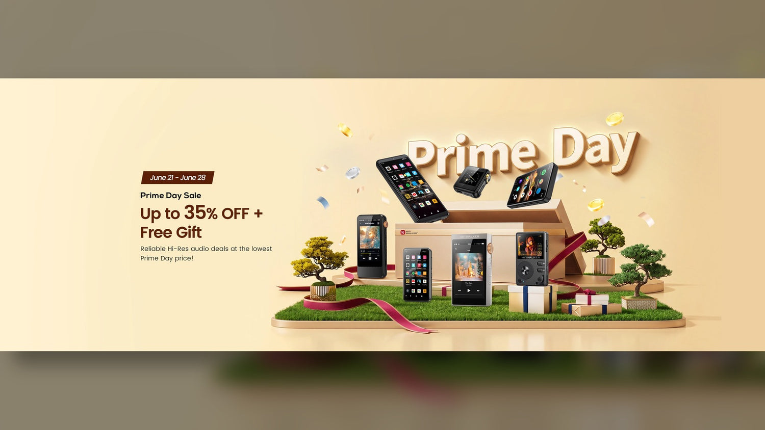 HIFI WALKER Prime Day Sale - Up to 35% OFF + Free Case