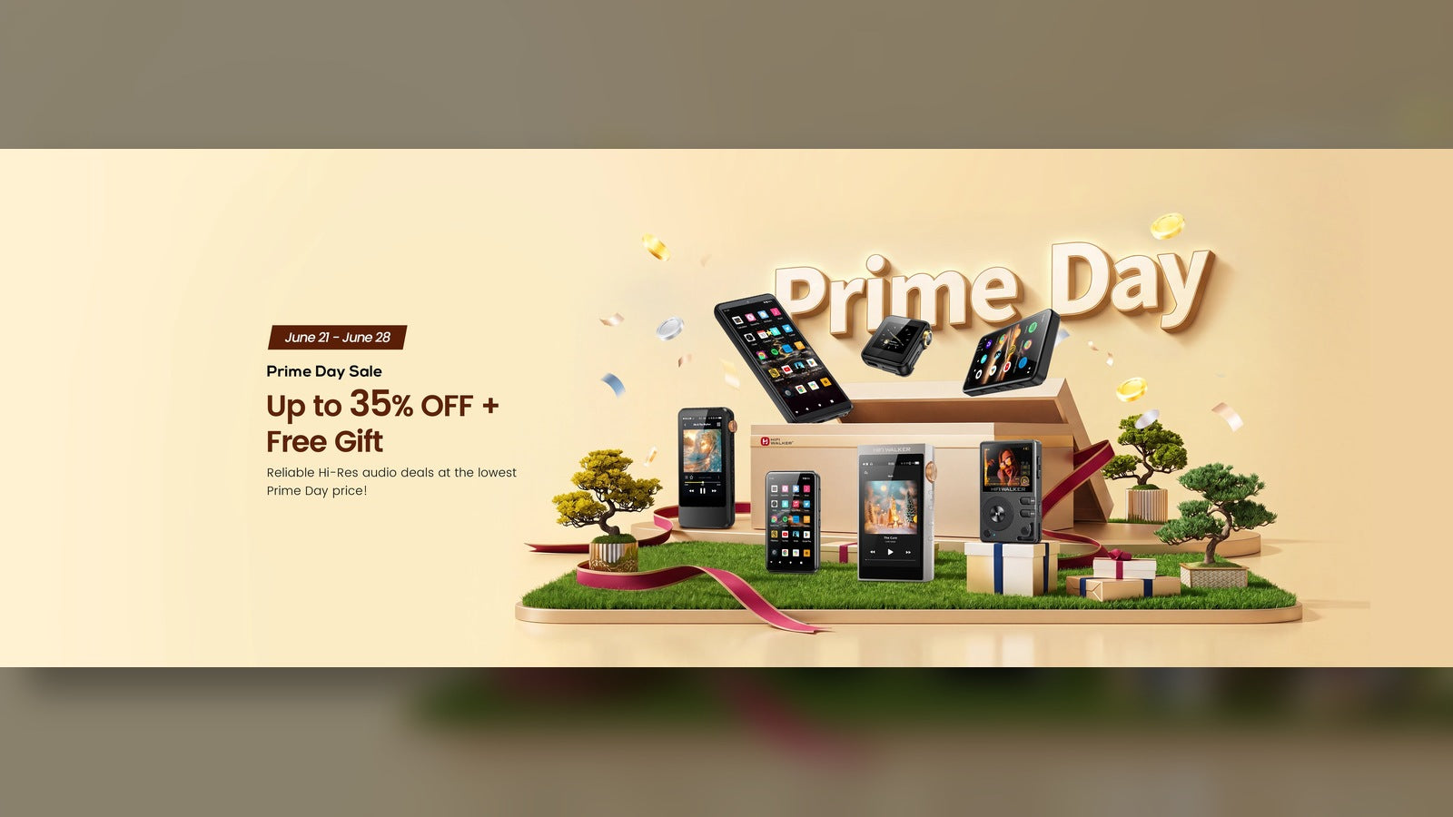 HIFI WALKER Prime Day Sale - Up to 35% OFF + Free Case