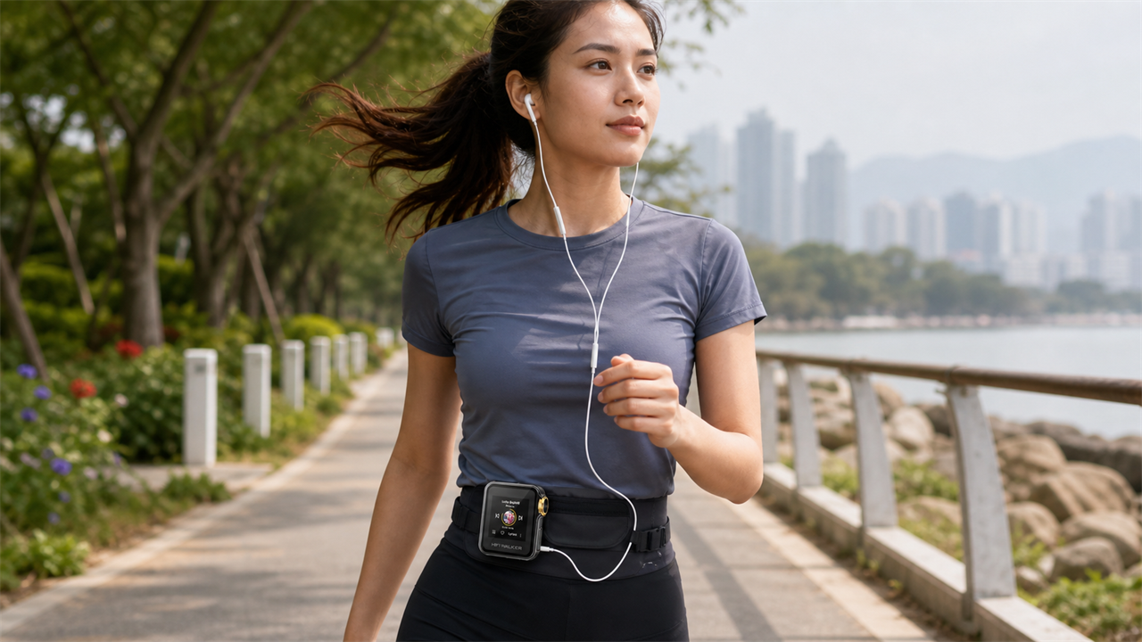 HIFI WALKER H2 Mini, HIFI WALKER H2 blog cover for Best Mini MP3 Players for Running & Workouts Compact Powerhouses