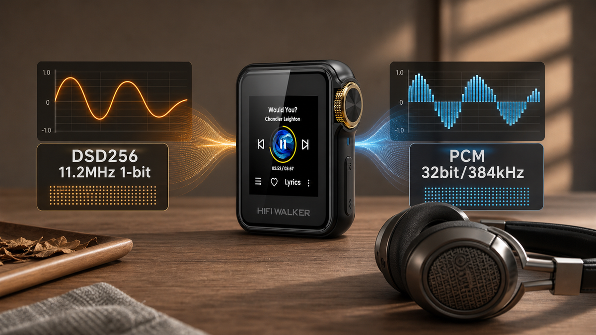 DSD256 vs PCM 384kHz: H2 Mini Audio Format Guide
