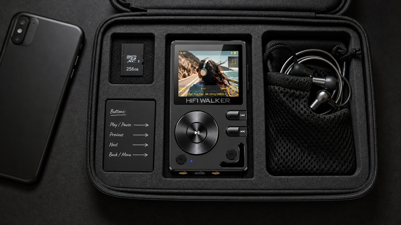 Portable music player editorial cover for What Is a DAP? Digital Audio Players Explained for Audiophiles in