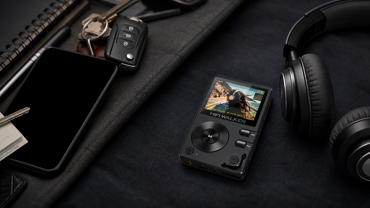 Portable music player editorial cover for DAP Audio Guide: Why Dedicated Music Players Beat Your Phone