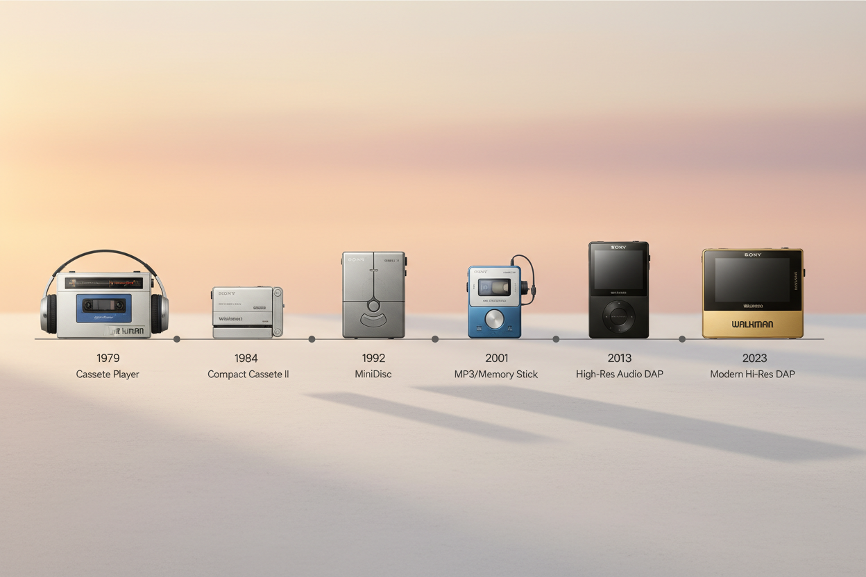 Sony Walkman Evolution: From MP3 to Hi-Res in 2026