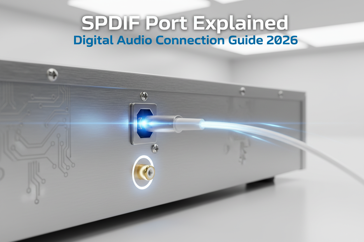 SPDIF Port Explained: Digital Audio Connection Guide 2026
