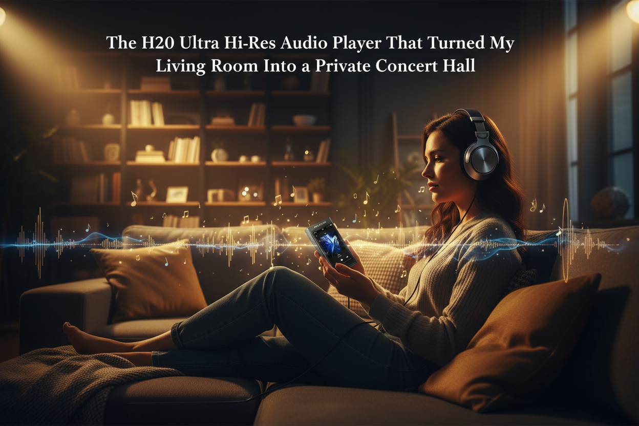 The H20 Ultra Hi-Res Audio Player That Turned My Living Room Into a Private Concert Hall