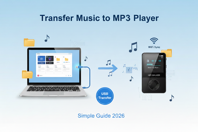 Transfer Music to MP3 Player (2026): Simple Guide