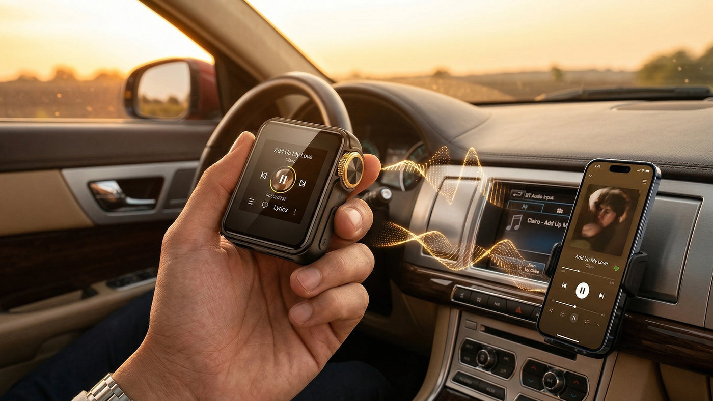 HIFI WALKER H2 Mini Bluetooth 5.1 LDAC two-way wireless streaming connectivity