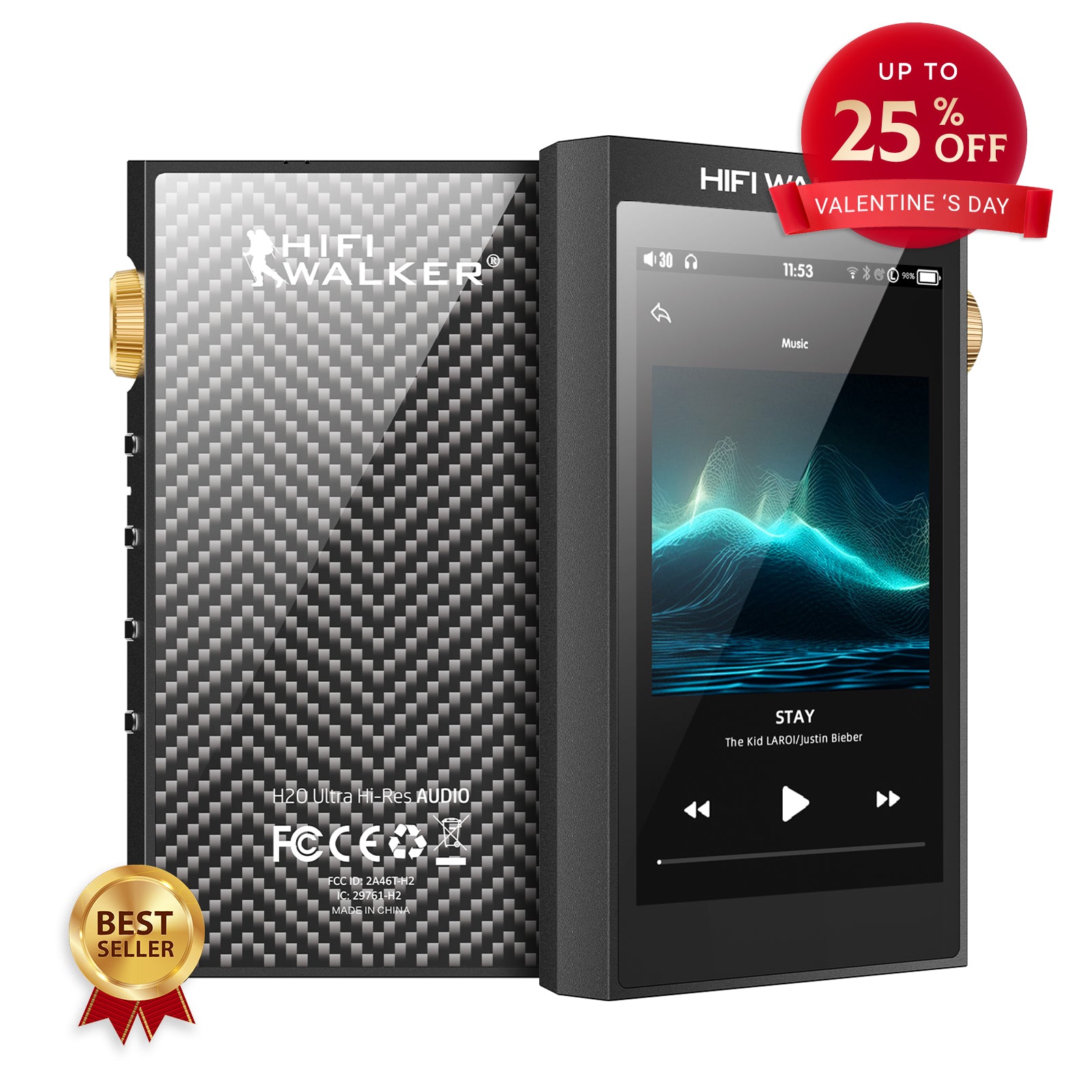 HIFI WALKER H20Ultra Hi-Res Audio Player