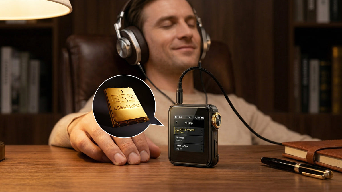 HIFI WALKER H2 Mini standalone DAP mode for offline high-resolution music playback