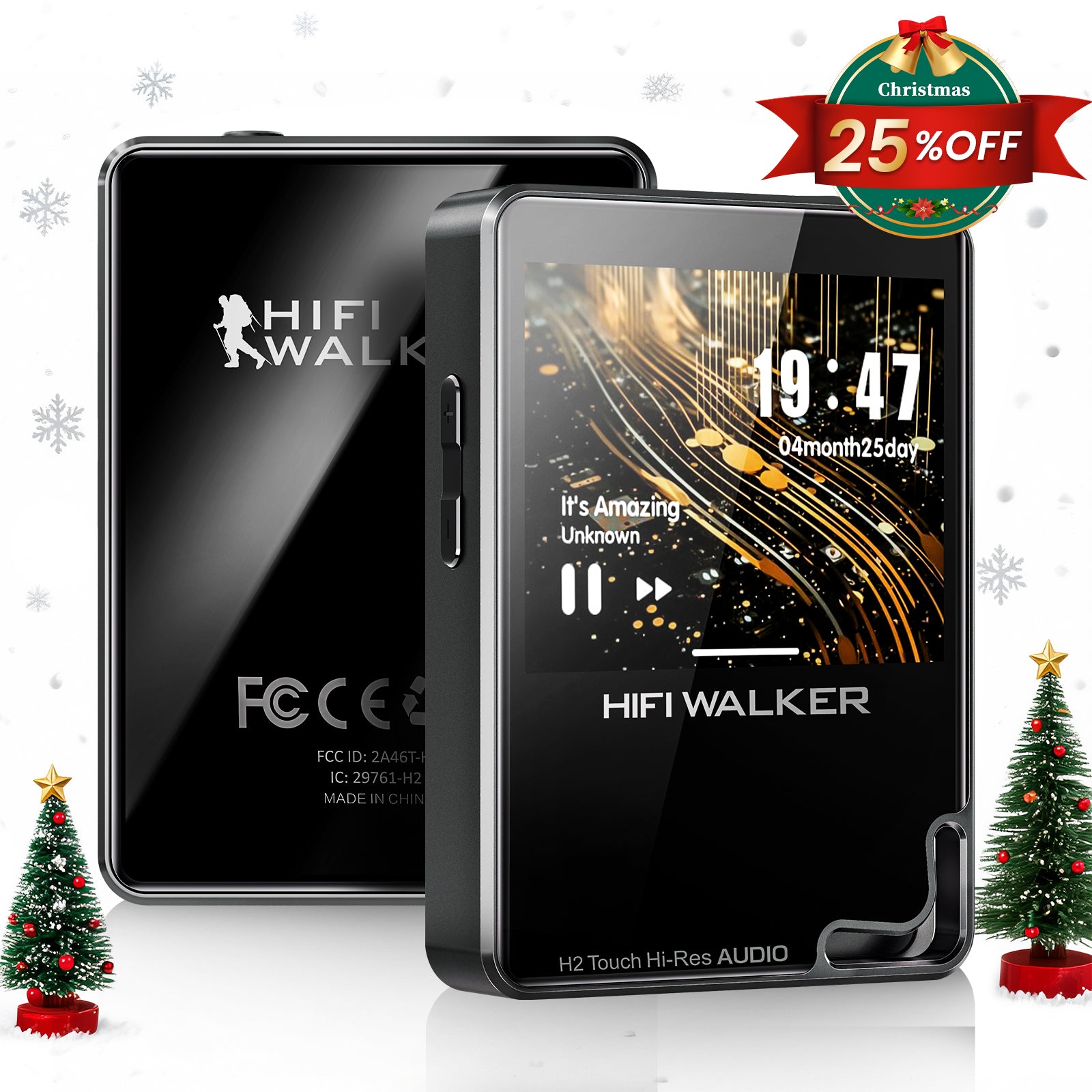 HIFI WALKER H2 Touch Hi-Res Audio Player