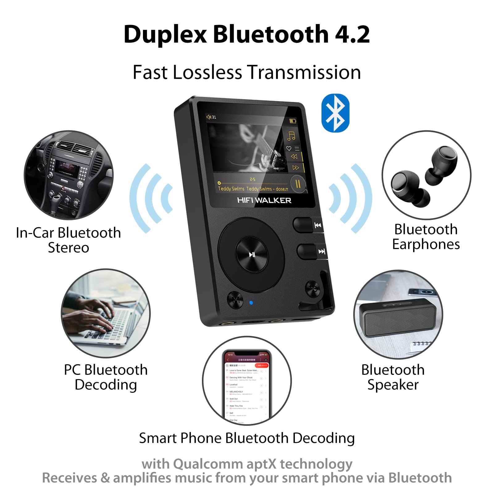 Pellicola Protettiva Nandu In Vetro Per HiFi Walker H2 - Protezione Schermo 9H, Made In Germany - Foto 9