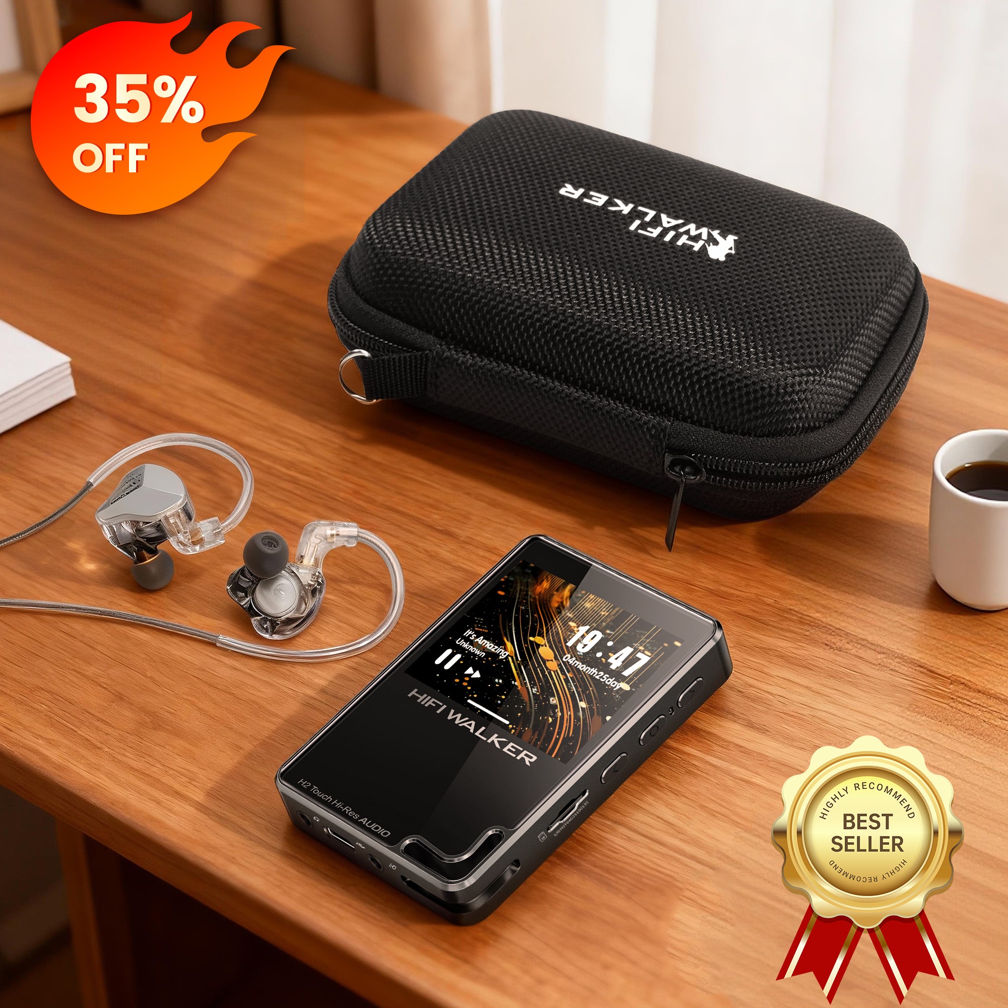 H2Touch +Case+A20Pro earphone