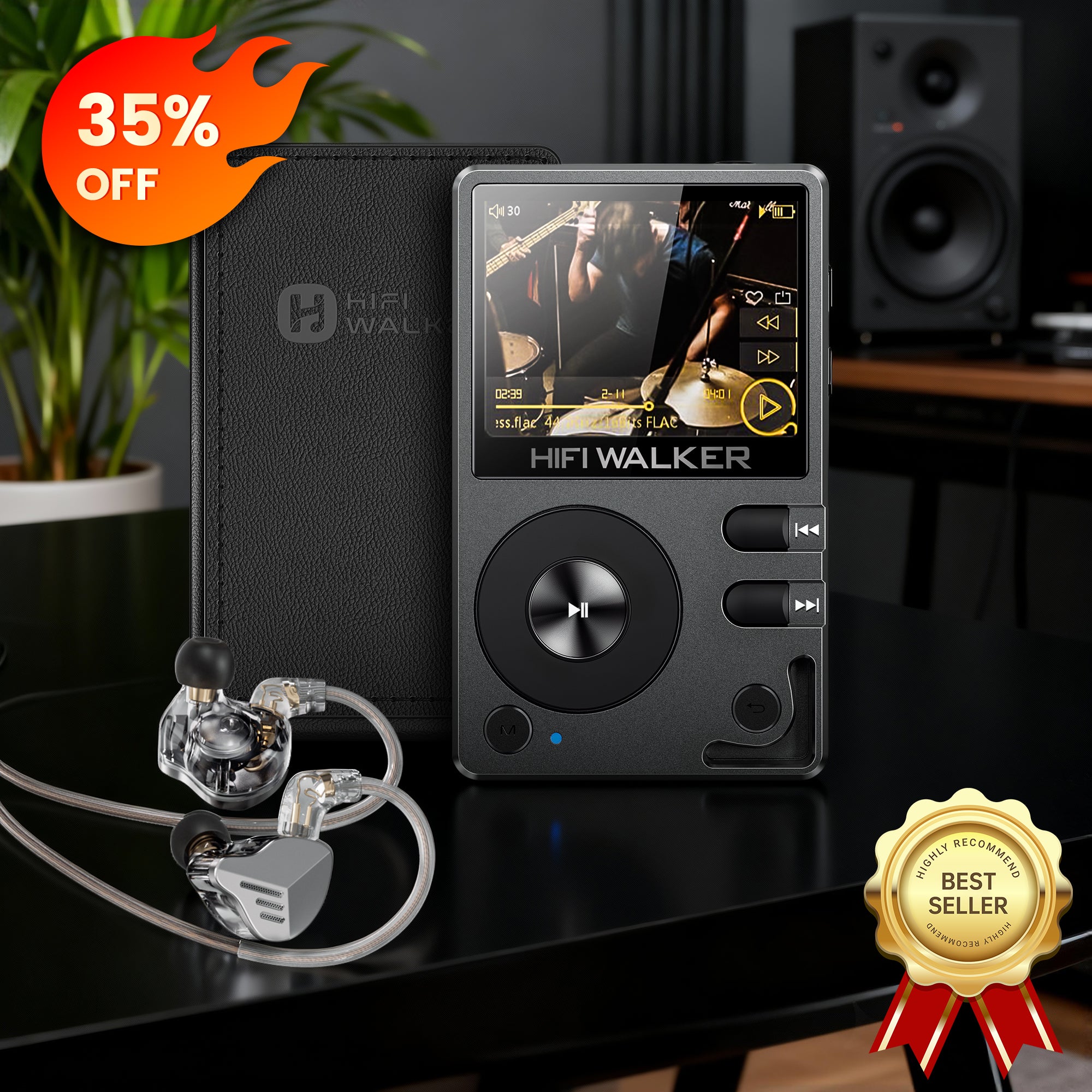 H2 +A20Pro earphone+PU Leather case