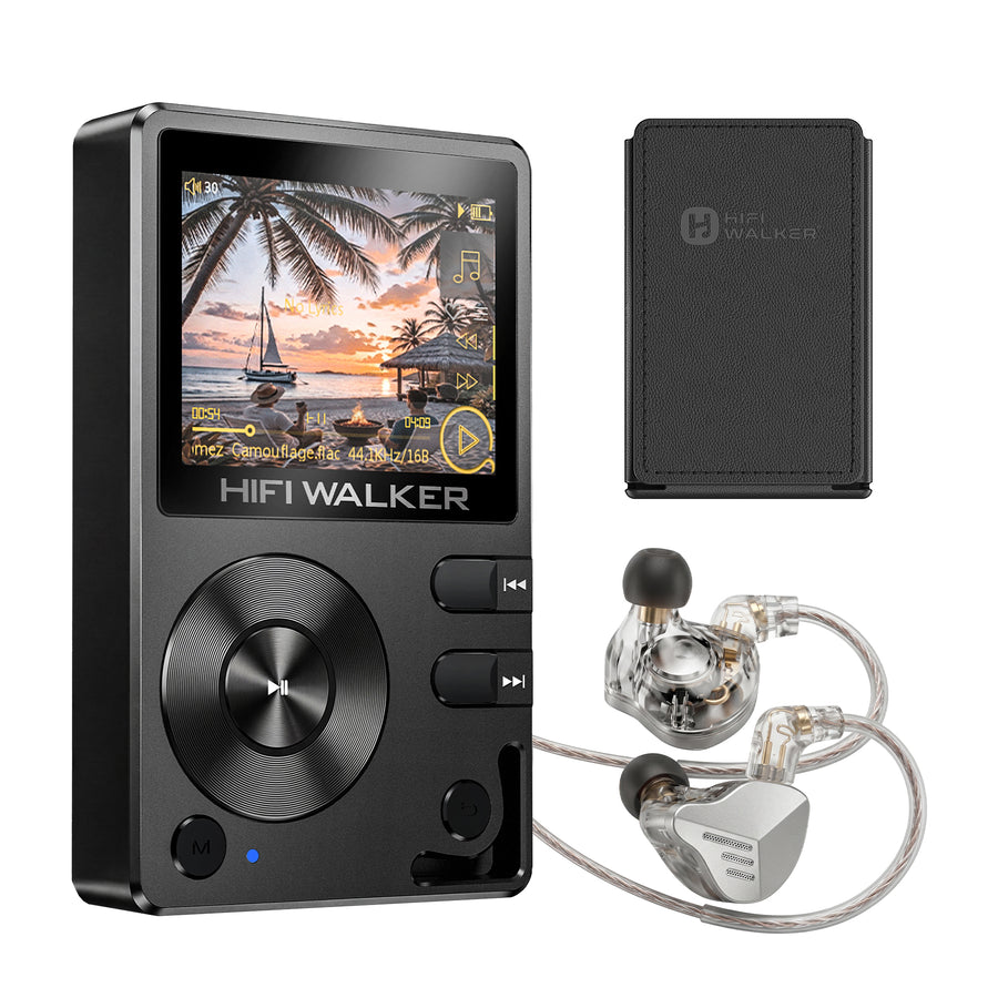 H2 +A20Pro earphone+PU Leather case