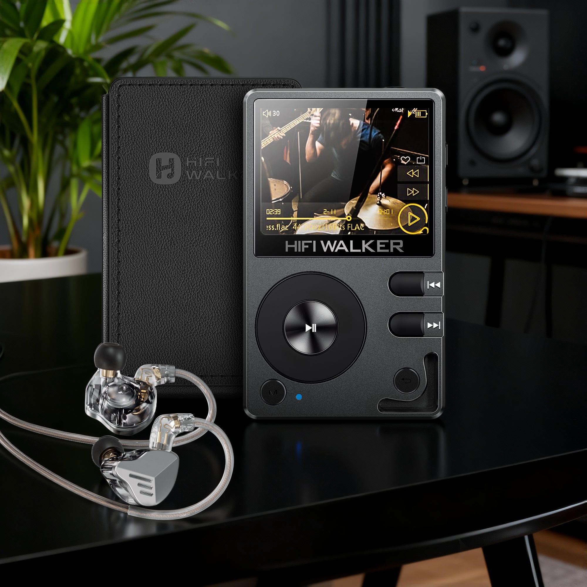 H2 +A20Pro earphone+PU Leather case