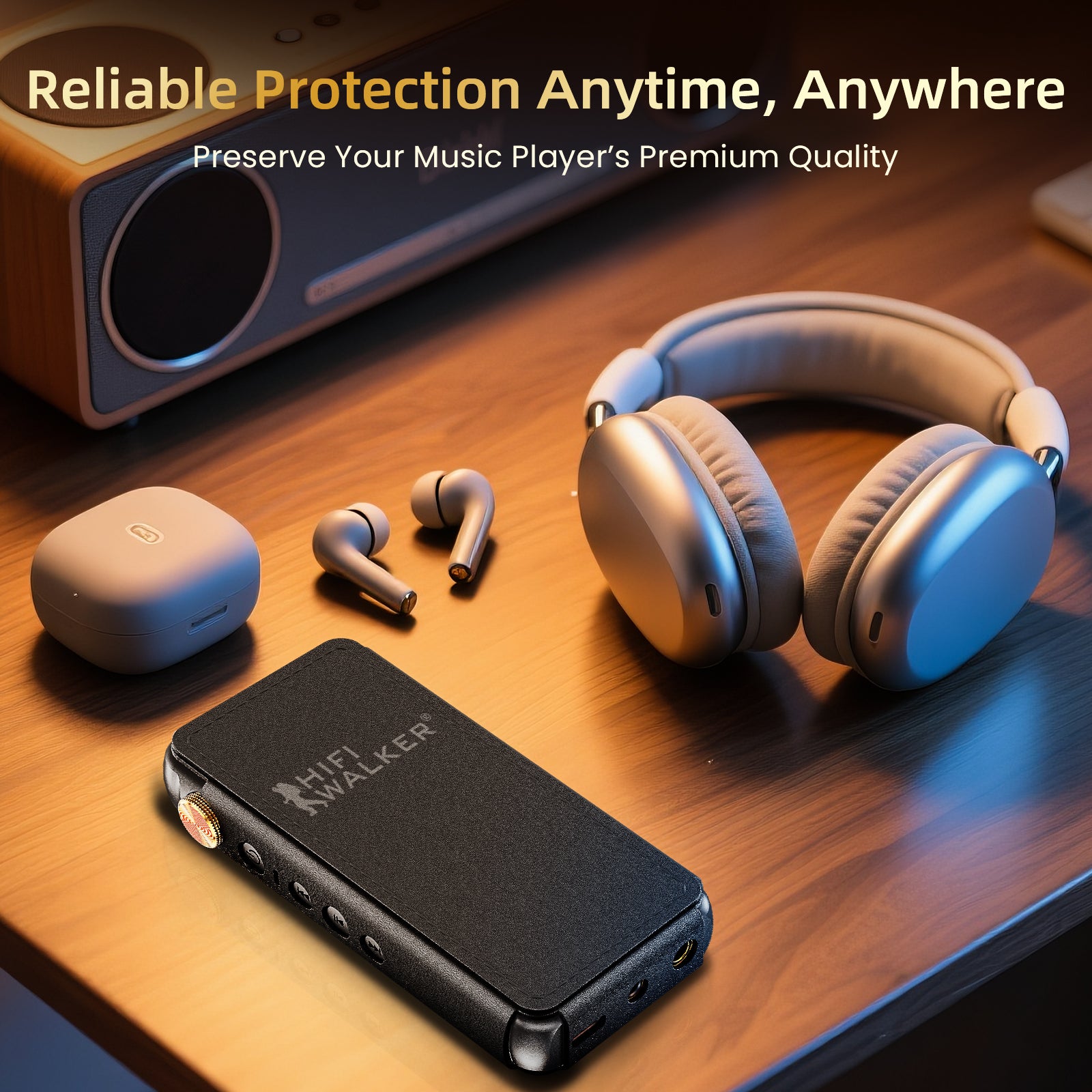 Hifi wlaker H20 pro leather case_5