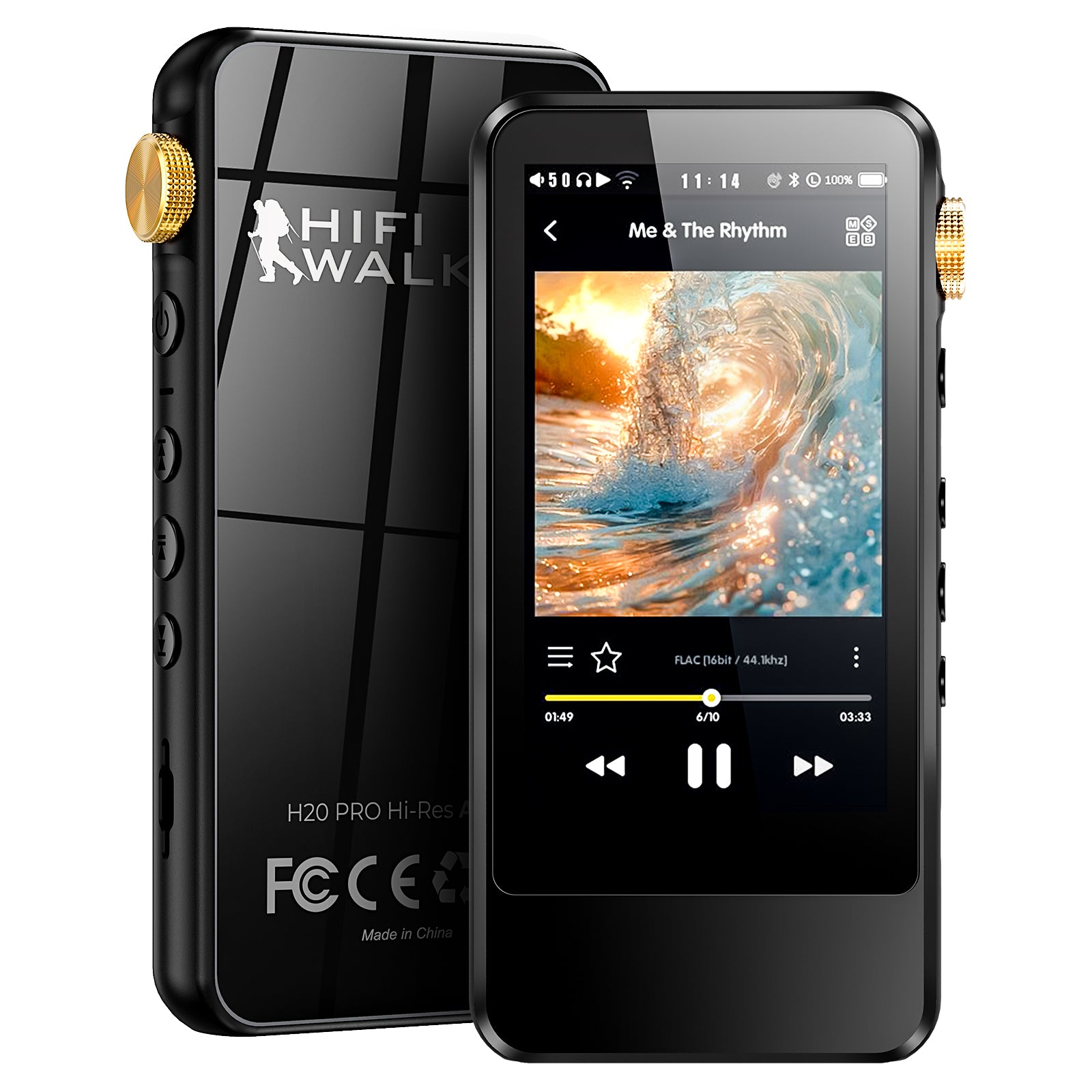HIFI WALKER H20 Pro Hi-Res Audio Player | Dual DAC
