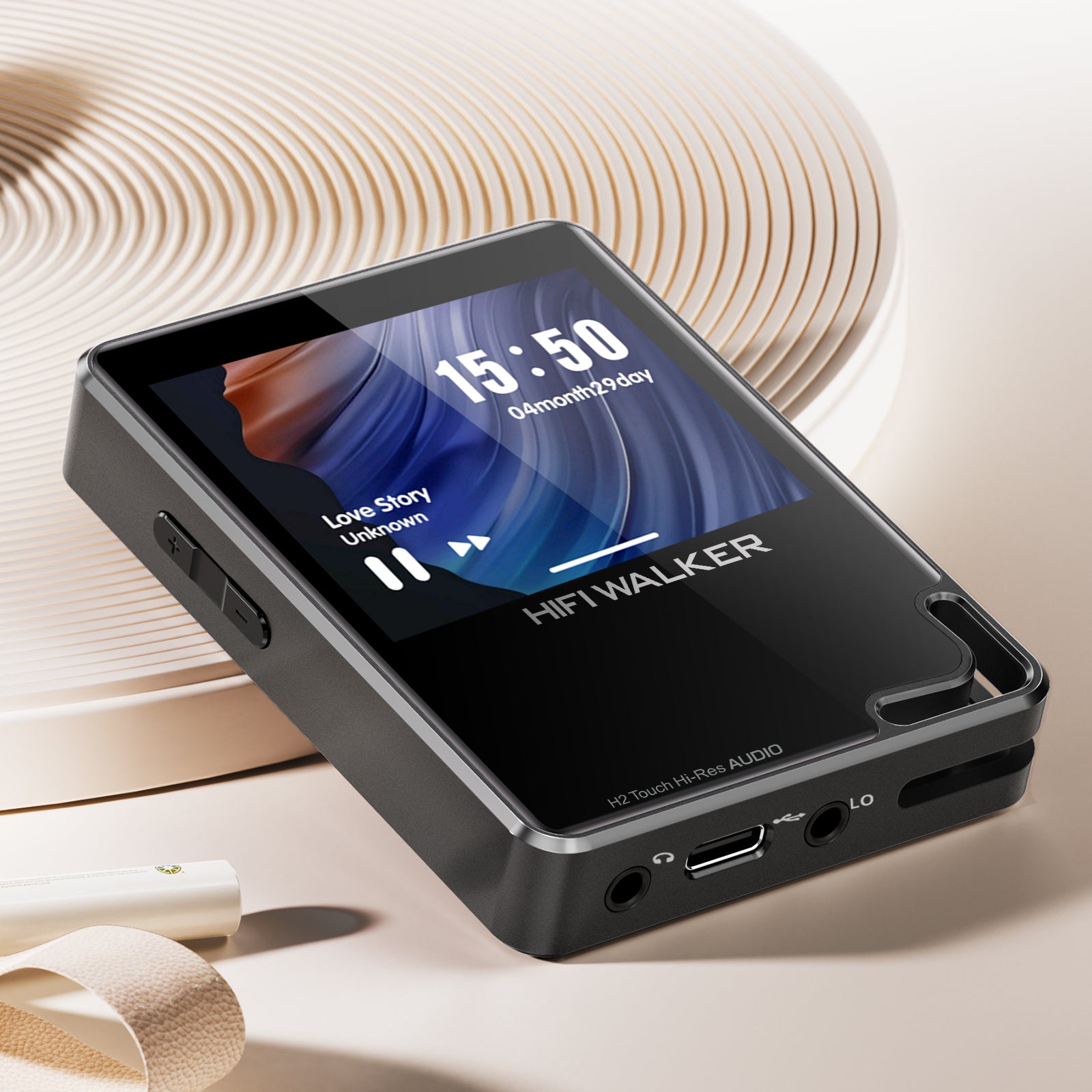 HIFI WALKER H2 Touch Hi-Res Audio Player | ESS9219Q DAC